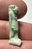 Picture of ANCIENT EGYPT.  BEAUTIFUL COLOR. GRECO - ROMAN - FAIENCE TAWERET AMULET . 300 B.C - 100 A.D