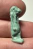 Picture of ANCIENT EGYPT.  BEAUTIFUL COLOR. GRECO - ROMAN - FAIENCE TAWERET AMULET . 300 B.C - 100 A.D