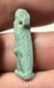 Picture of ANCIENT EGYPT.  BEAUTIFUL COLOR. GRECO - ROMAN - FAIENCE TAWERET AMULET . 300 B.C - 100 A.D