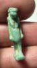 Picture of ANCIENT EGYPT.  BEAUTIFUL COLOR. GRECO - ROMAN - FAIENCE TAWERET AMULET . 300 B.C - 100 A.D
