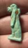 Picture of ANCIENT EGYPT.  BEAUTIFUL COLOR. GRECO - ROMAN - FAIENCE TAWERET AMULET . 300 B.C - 100 A.D