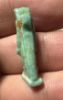 Picture of ANCIENT EGYPT.  BEAUTIFUL COLOR. GRECO - ROMAN - FAIENCE TAWERET AMULET . 300 B.C - 100 A.D