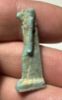 Picture of ANCIENT EGYPT.  BEAUTIFUL COLOR. GRECO - ROMAN - FAIENCE THOTH AMULET . 300 B.C - 100 A.D