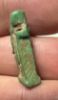 Picture of ANCIENT EGYPT.  BEAUTIFUL COLOR. GRECO - ROMAN - FAIENCE TAWERET AMULET . 300 B.C - 100 A.D