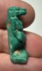 Picture of ANCIENT EGYPT.  BEAUTIFUL COLOR. GRECO - ROMAN - FAIENCE TAWERET AMULET . 300 B.C - 100 A.D