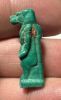 Picture of ANCIENT EGYPT.  BEAUTIFUL COLOR. GRECO - ROMAN - FAIENCE TAWERET AMULET . 300 B.C - 100 A.D