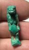 Picture of ANCIENT EGYPT.  BEAUTIFUL COLOR. GRECO - ROMAN - FAIENCE TAWERET AMULET . 300 B.C - 100 A.D
