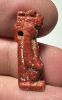 Picture of ANCIENT EGYPT.  BEAUTIFUL COLOR. GRECO - ROMAN - FAIENCE TAWERET AMULET . 300 B.C - 100 A.D