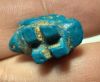 Picture of ANCIENT EGYPT.  BEAUTIFUL COLOR. GRECO - ROMAN - FAIENCE HEDGEHOG AMULET . 300 B.C - 100 A.D