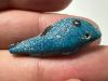 Picture of ANCIENT EGYPT.  BEAUTIFUL COLOR. GRECO - ROMAN - FAIENCE BIRD AMULET . 300 B.C - 100 A.D