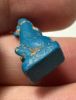 Picture of ANCIENT EGYPT.  BEAUTIFUL COLOR. GRECO - ROMAN - FAIENCE BABOON AMULET . 300 B.C - 100 A.D