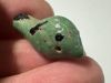 Picture of ANCIENT EGYPT.  BEAUTIFUL COLOR. GRECO - ROMAN - FAIENCE BIRD AMULET . 300 B.C - 100 A.D