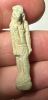 Picture of ANCIENT EGYPT.  BEAUTIFUL COLOR. GRECO - ROMAN - FAIENCE THOTH AMULET . 300 B.C - 100 A.D