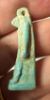 Picture of ANCIENT EGYPT.  BEAUTIFUL COLOR. GRECO - ROMAN - FAIENCE THOTH AMULET . 300 B.C - 100 A.D