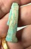 Picture of ANCIENT EGYPT.  BEAUTIFUL COLOR. GRECO - ROMAN - FAIENCE THOTH AMULET . 300 B.C - 100 A.D