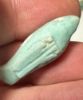 Picture of ANCIENT EGYPT.  BEAUTIFUL COLOR. GRECO - ROMAN - FAIENCE BIRD AMULET . 300 B.C - 100 A.D