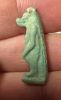 Picture of ANCIENT EGYPT.  BEAUTIFUL COLOR. GRECO - ROMAN - FAIENCE TAWERET AMULET . 300 B.C - 100 A.D