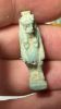 Picture of ANCIENT EGYPT.  BEAUTIFUL COLOR. GRECO - ROMAN - FAIENCE TAWERET AMULET . 300 B.C - 100 A.D