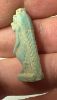 Picture of ANCIENT EGYPT.  BEAUTIFUL COLOR. GRECO - ROMAN - FAIENCE TAWERET AMULET . 300 B.C - 100 A.D