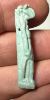 Picture of ANCIENT EGYPT.  BEAUTIFUL COLOR. GRECO - ROMAN - FAIENCE THOTH AMULET . 300 B.C - 100 A.D