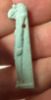 Picture of ANCIENT EGYPT.  BEAUTIFUL COLOR. GRECO - ROMAN - FAIENCE THOTH AMULET . 300 B.C - 100 A.D