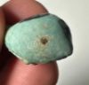 Picture of ANCIENT EGYPT.  BEAUTIFUL COLOR. GRECO - ROMAN - FAIENCE BIRD AMULET . 300 B.C - 100 A.D
