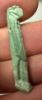 Picture of ANCIENT EGYPT.  BEAUTIFUL COLOR. GRECO - ROMAN - FAIENCE THOTH AMULET . 300 B.C - 100 A.D
