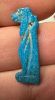 Picture of ANCIENT EGYPT.  BEAUTIFUL COLOR. GRECO - ROMAN - FAIENCE TAWERET AMULET . 300 B.C - 100 A.D