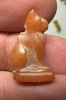 Picture of ANCIENT EGYPT -  BEAUTIFUL  CARNELIAN AMULET OF A CAT . NEW KINGDOM .1250 B.C. 