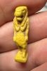Picture of ANCIENT EGYPT.  BEAUTIFUL COLOR. GRECO - ROMAN - FAIENCE TAWERET AMULET . 300 B.C - 100 A.D