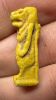 Picture of ANCIENT EGYPT.  BEAUTIFUL COLOR. GRECO - ROMAN - FAIENCE TAWERET AMULET . 300 B.C - 100 A.D
