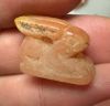 Picture of ANCIENT EGYPT -  BEAUTIFUL  CARNELIAN AMULET OF A HARE . NEW KINGDOM .1250 B.C. 