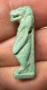 Picture of ANCIENT EGYPT.  BEAUTIFUL COLOR. GRECO - ROMAN - FAIENCE TAWERET AMULET . 300 B.C - 100 A.D