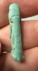 Picture of ANCIENT EGYPT.  BEAUTIFUL COLOR. GRECO - ROMAN - FAIENCE TAWERET AMULET . 300 B.C - 100 A.D