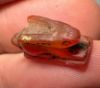 Picture of ANCIENT EGYPT -  BEAUTIFUL  CARNELIAN AMULET OF A HARE . NEW KINGDOM .1250 B.C. 
