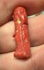 Picture of ANCIENT EGYPT.  BEAUTIFUL COLOR. GRECO - ROMAN - FAIENCE TAWERET AMULET . 300 B.C - 100 A.D