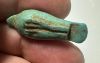 Picture of ANCIENT EGYPT.  BEAUTIFUL COLOR. GRECO - ROMAN - FAIENCE BIRD AMULET . 300 B.C - 100 A.D