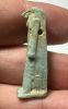 Picture of ANCIENT EGYPT.  BEAUTIFUL COLOR. GRECO - ROMAN - FAIENCE THOTH AMULET . 300 B.C - 100 A.D