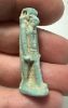 Picture of ANCIENT EGYPT.  BEAUTIFUL COLOR. GRECO - ROMAN - FAIENCE THOTH AMULET . 300 B.C - 100 A.D