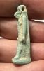 Picture of ANCIENT EGYPT.  BEAUTIFUL COLOR. GRECO - ROMAN - FAIENCE THOTH AMULET . 300 B.C - 100 A.D