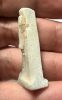 Picture of ANCIENT EGYPT.  BEAUTIFUL COLOR. GRECO - ROMAN - FAIENCE THOTH AMULET . 300 B.C - 100 A.D