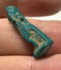 Picture of ANCIENT EGYPT.  BEAUTIFUL COLOR. GRECO - ROMAN - FAIENCE MONKEY AMULET . 300 B.C - 100 A.D