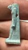 Picture of ANCIENT EGYPT.  BEAUTIFUL COLOR. GRECO - ROMAN - FAIENCE THOTH AMULET . 300 B.C - 100 A.D