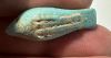 Picture of ANCIENT EGYPT.  BEAUTIFUL COLOR. GRECO - ROMAN - FAIENCE BIRD AMULET . 300 B.C - 100 A.D