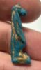 Picture of ANCIENT EGYPT.  BEAUTIFUL COLOR. GRECO - ROMAN - FAIENCE TAWERET AMULET . 300 B.C - 100 A.D