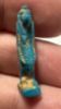 Picture of ANCIENT EGYPT.  BEAUTIFUL COLOR. GRECO - ROMAN - FAIENCE TAWERET AMULET . 300 B.C - 100 A.D