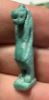 Picture of ANCIENT EGYPT.  BEAUTIFUL COLOR. GRECO - ROMAN - FAIENCE TAWERET AMULET . 300 B.C - 100 A.D