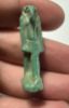 Picture of ANCIENT EGYPT.  BEAUTIFUL COLOR. GRECO - ROMAN - FAIENCE THOTH AMULET . 300 B.C - 100 A.D