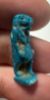 Picture of ANCIENT EGYPT.  BEAUTIFUL COLOR. GRECO - ROMAN - FAIENCE TAWERET AMULET . 300 B.C - 100 A.D
