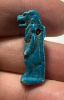 Picture of ANCIENT EGYPT.  BEAUTIFUL COLOR. GRECO - ROMAN - FAIENCE TAWERET AMULET . 300 B.C - 100 A.D